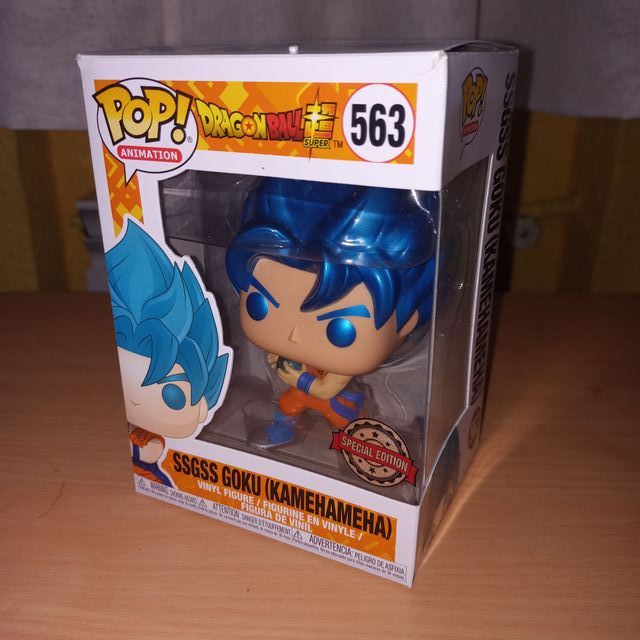 FunkoPOP Goku SS Blue Kamehameha