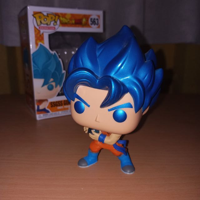 FunkoPOP Goku SS Blue Kamehameha