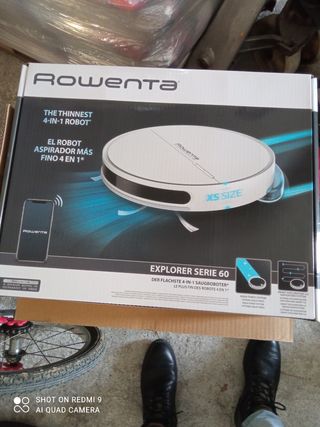 ROBOT ASPIRADOR ROWENTA EXPLORER SERIE 60 XS SIZE EN CAJA SIN USO | Tienda  de segunda mano RealCash
