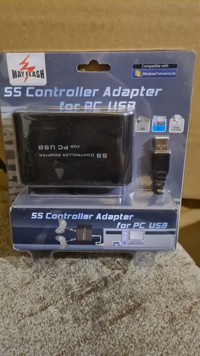 Myflash Sega Saturn Controller Adapter Para Pc De Segunda Mano Por Eur En La Navata En Wallapop