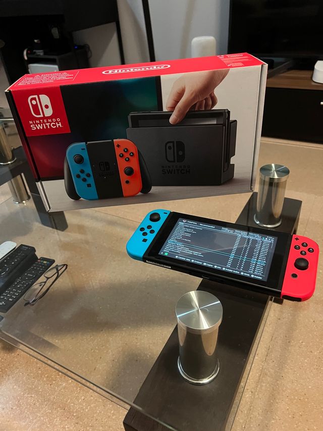 Nintendo switch con tinfoil instalado version 13.0 de segunda mano por ...