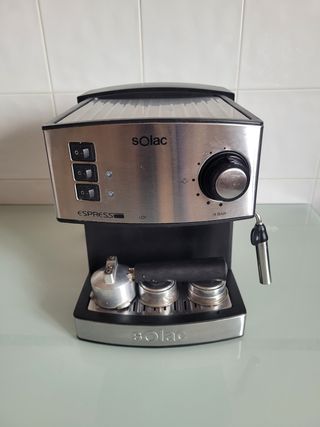 Cafetera Solac de segunda mano por 45 EUR en Puerto de Sagunto en WALLAPOP