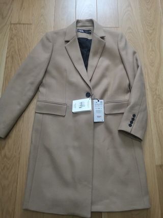 Abrigo de lana manteco zara talla L de segunda mano por 60 EUR en Oviedo en  WALLAPOP