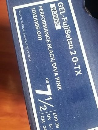 Asics Fujisetsu Gtx Goretex talla 39 nuevas de segunda mano por 65 EUR en  Madrid en WALLAPOP