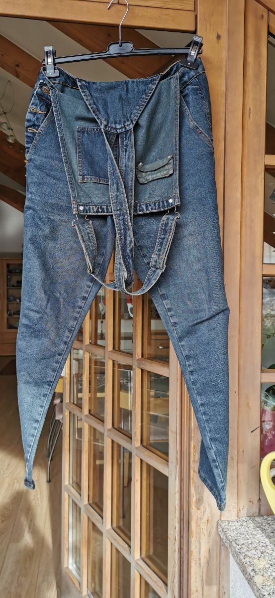 salopette in jeans