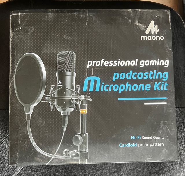 Micrófono profesional gaming kit podcast