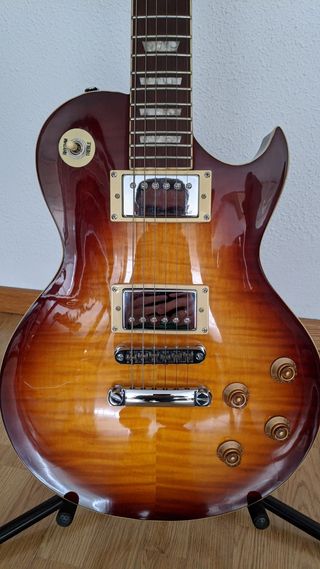 Guitarra electrica Harley benton SC-550 de segunda mano por 230 EUR en  Torrejón de Ardoz en WALLAPOP