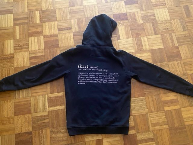 Sudadera skrrt Snipes negra