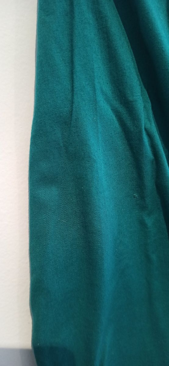Vestido mini palabra de honor color verde petróleo