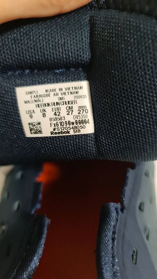 Bambas Reebok n 42 de segunda mano por 35 EUR en L\\'Hospitalet de Llobregat  en WALLAPOP