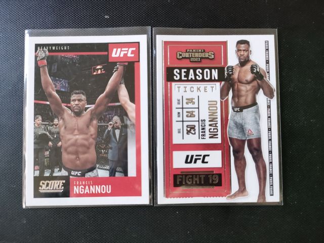 Francis Ngannou cartas UFC