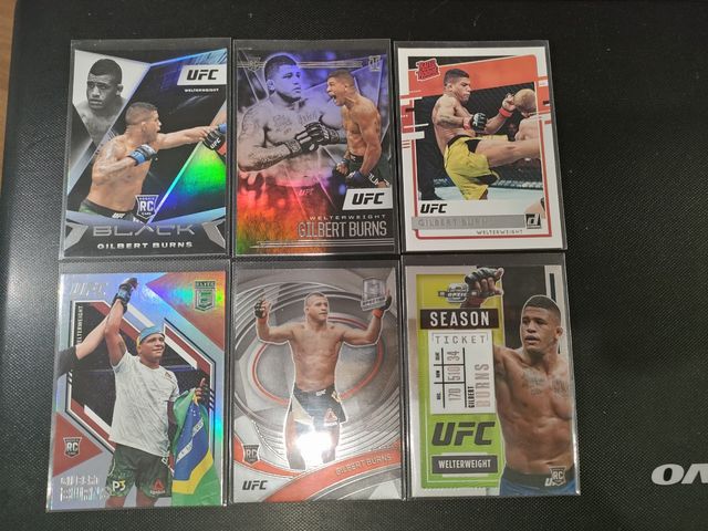 Gilbert Burns RC cartas UFC
