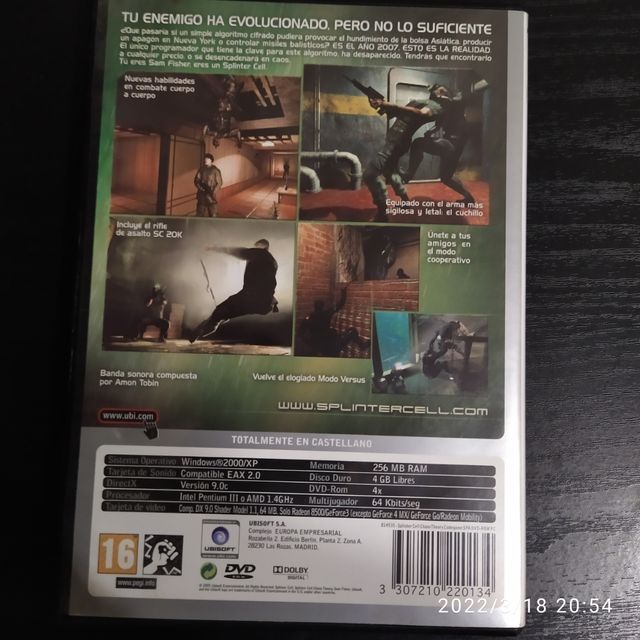 splinter cell para pc