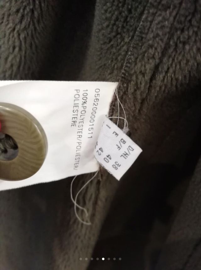 Abrigo Marronforrado interior