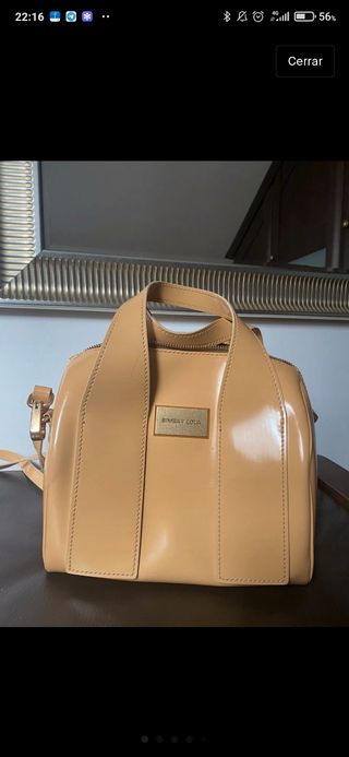 Bolso bimba y lola mostaza de segunda mano por 34 EUR en Gijón en WALLAPOP