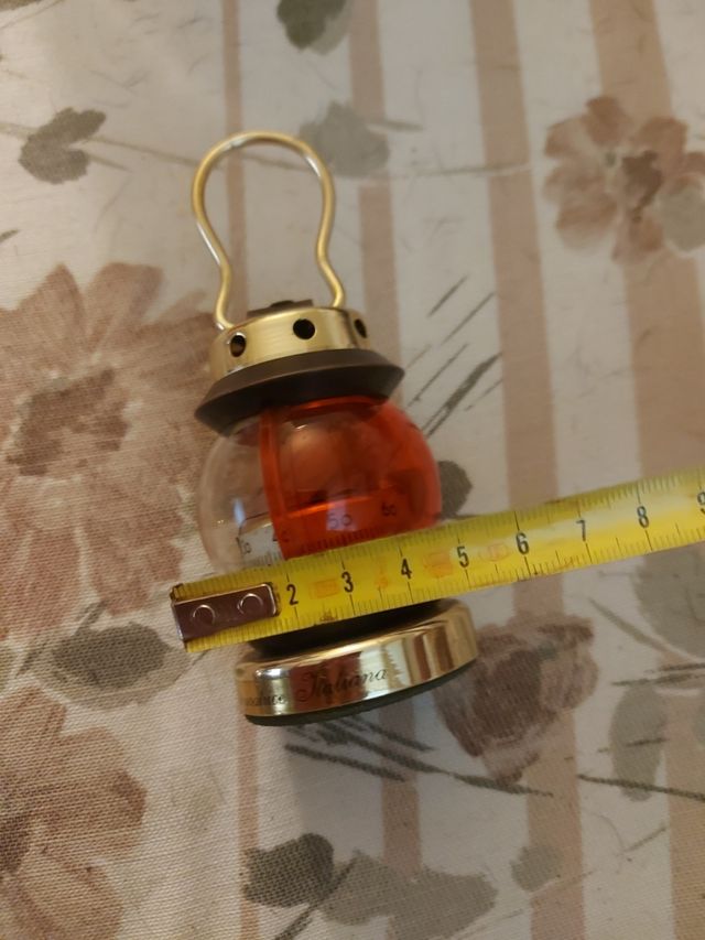 Temporizador vintage forma farolillo