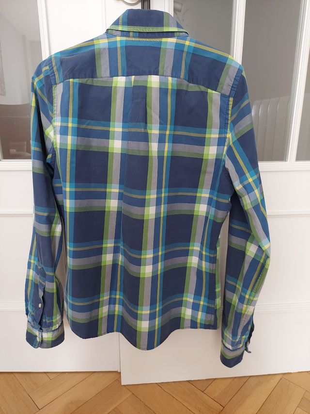 CAMISA CUADROS ABERCROMBIE