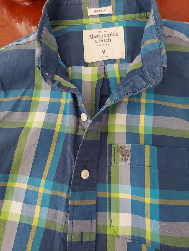 CAMISA CUADROS ABERCROMBIE