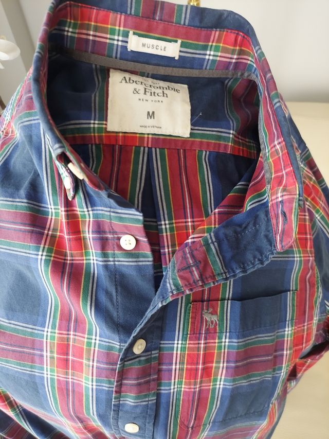 CAMISA CUADROS ABERCROMBIE