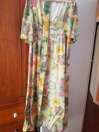 Vestido crema con dibujos de Jocomomola by Sybilla | THE NO END