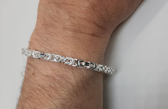 PULSERA BIZANTINA DE PLATA