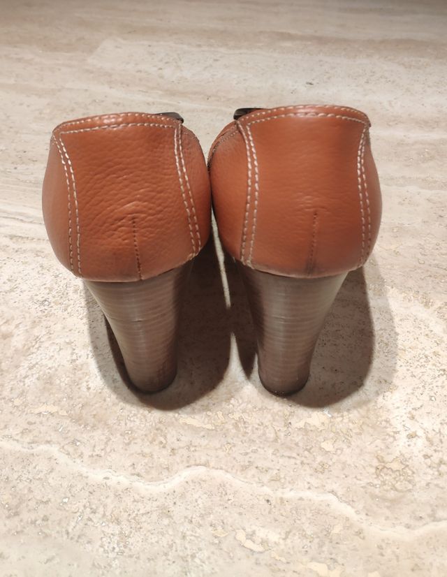 zapatos de cordon tacón