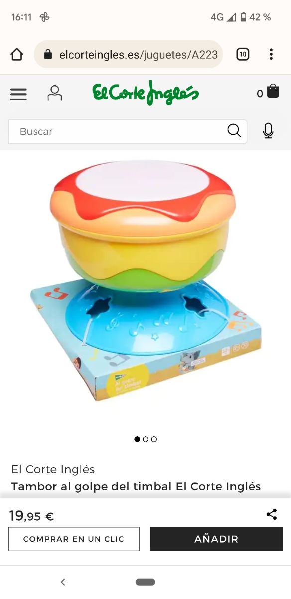 Tambor /timbal musical