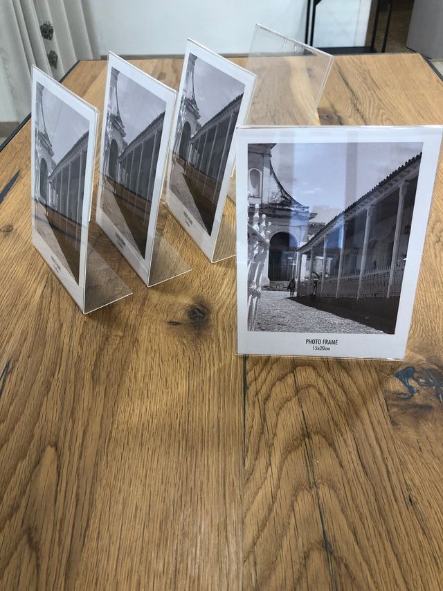 18 Marcos acrílico diferentes tamaños