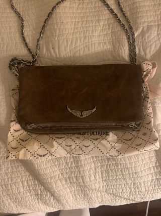 Bolso Ante Marrón Zadig \u0026amp; Voltaire de segunda mano por 190 EUR en  Madrid en WALLAPOP