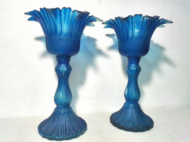 PORTAVELAS DE VIDRIO