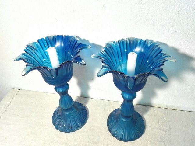 PORTAVELAS DE VIDRIO