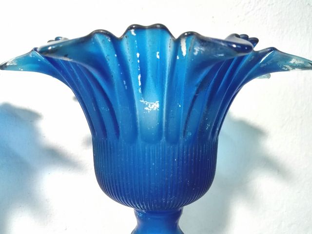 PORTAVELAS DE VIDRIO