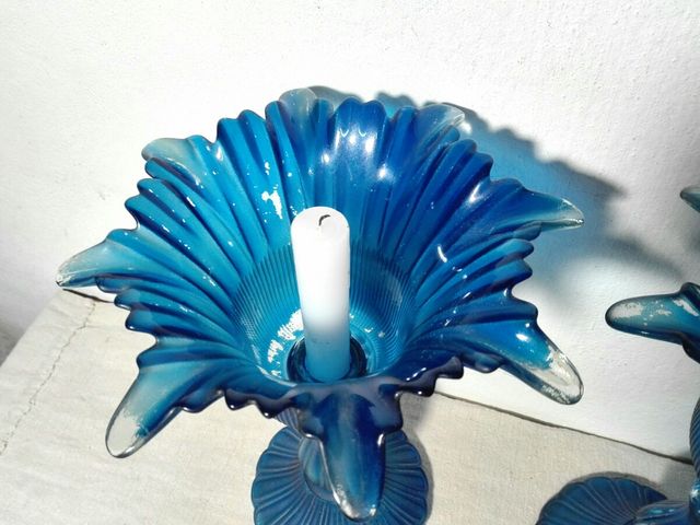 PORTAVELAS DE VIDRIO