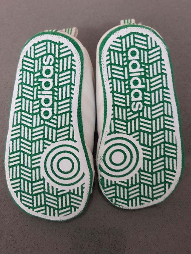 zapatillas bebé adidas sin suela número 17