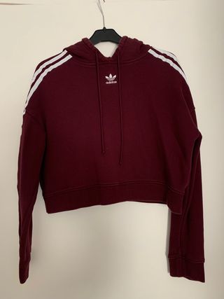 Chandal Adidas granate de segunda mano en WALLAPOP