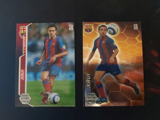 CROMOS XAVI MEGA CRACKS 05/06
