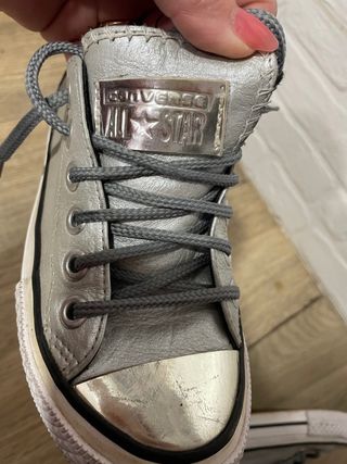 Zapatillas converse talla 35 convers de segunda mano por 30 EUR en Silla en  WALLAPOP