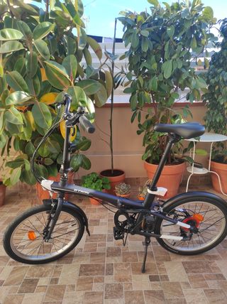 BICICLETA PLEGABLE TILT 500 ALUMINIO 20 PULGADAS 7 de segunda mano por 290  EUR en Barcelona en WALLAPOP