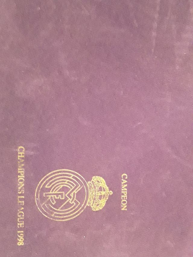 CUBERTERIA NUEVA REAL MADRID 1998 (6pax) + MARCA