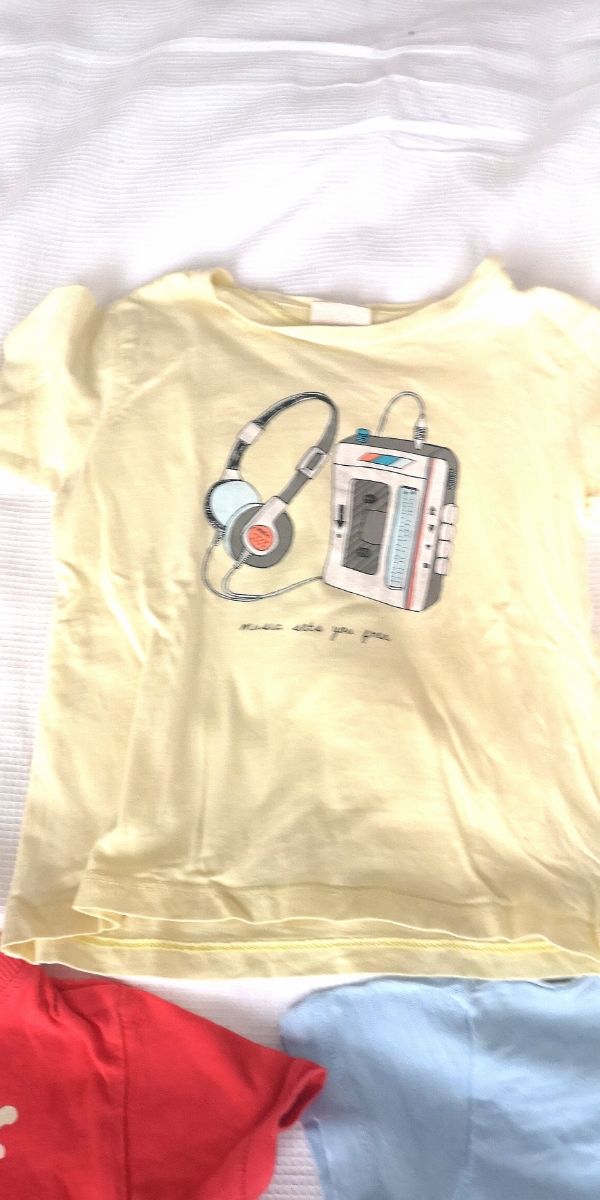 Lote 3 camisetas Zara 9 a 12 meses