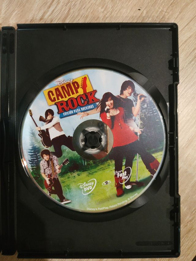 CAMP ROCK. DVD. Película. Disney