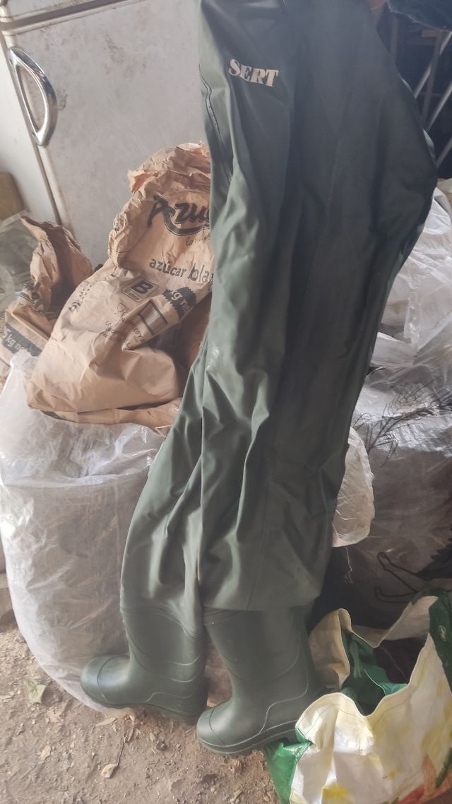 Botas de pesca nuevas!!!!