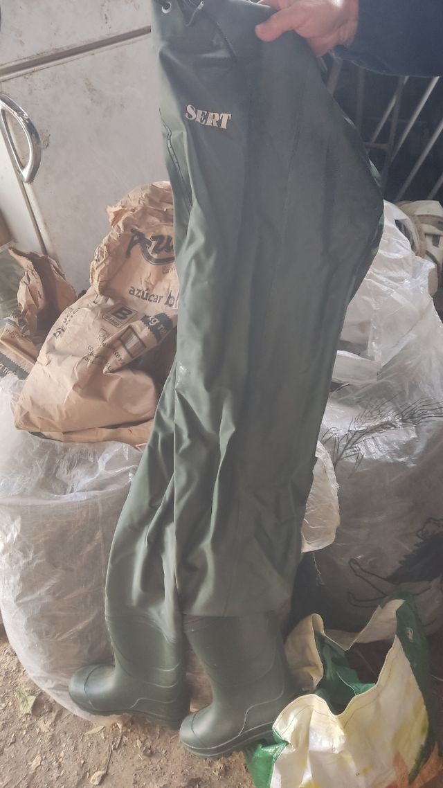 Botas de pesca nuevas!!!!
