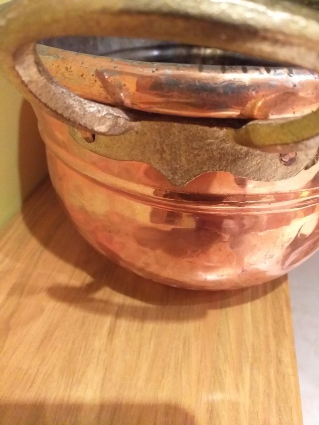 adorno de cobre y bronce