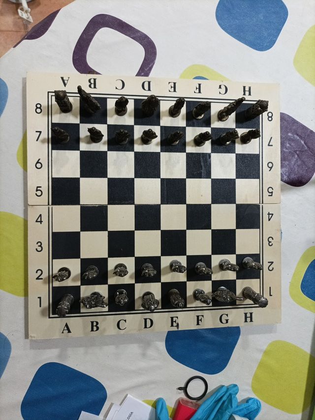 Figuras de ajedrez de 50mm Moros y Cristianos