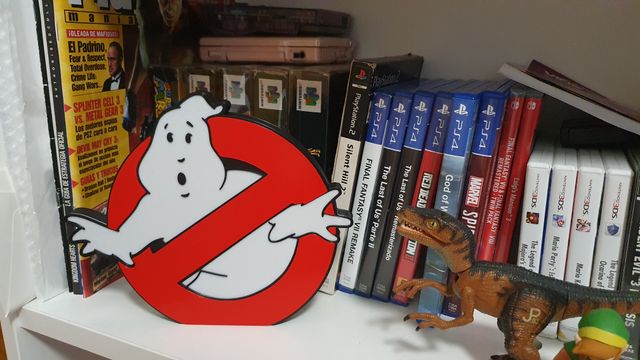Letrero Cazafantasmas