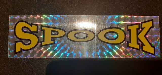ADHESIVO DISCOTECA SPOOK HOLOGRAFICO
