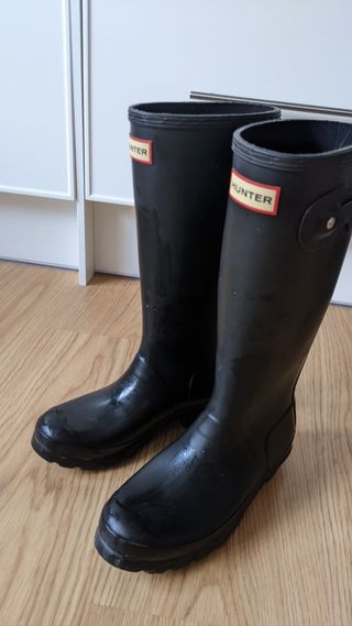 Botas originales Hunter talla 35\\/36 de segunda mano por 30 EUR en  Urbanitzacio Fontpineda Urbanizacion en WALLAPOP