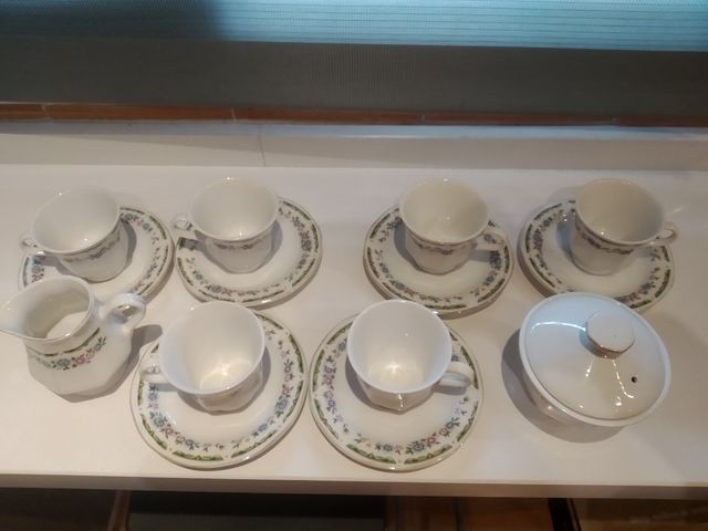 Juego de café de seis tazas