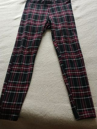 Cuadros de Leggings y treggings para Mujer en color rojo | FASHIOLA.mx